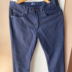 Modern khakis - classic navy